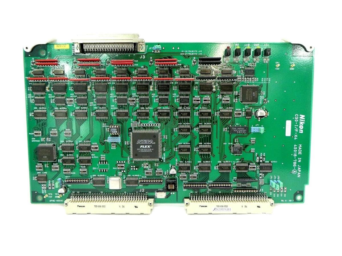 Used Nikon 4S018-786-A C30-I/F-X4 PCB Card NSR-S205C System Working Spare