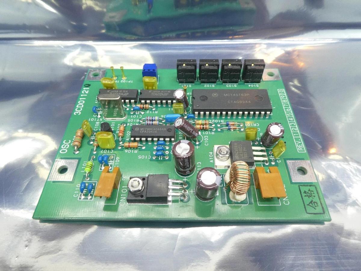 Used Hitachi Kokusai Denki 3CD011210 Adjustment Board PCB OSC Mikro Sonic Working