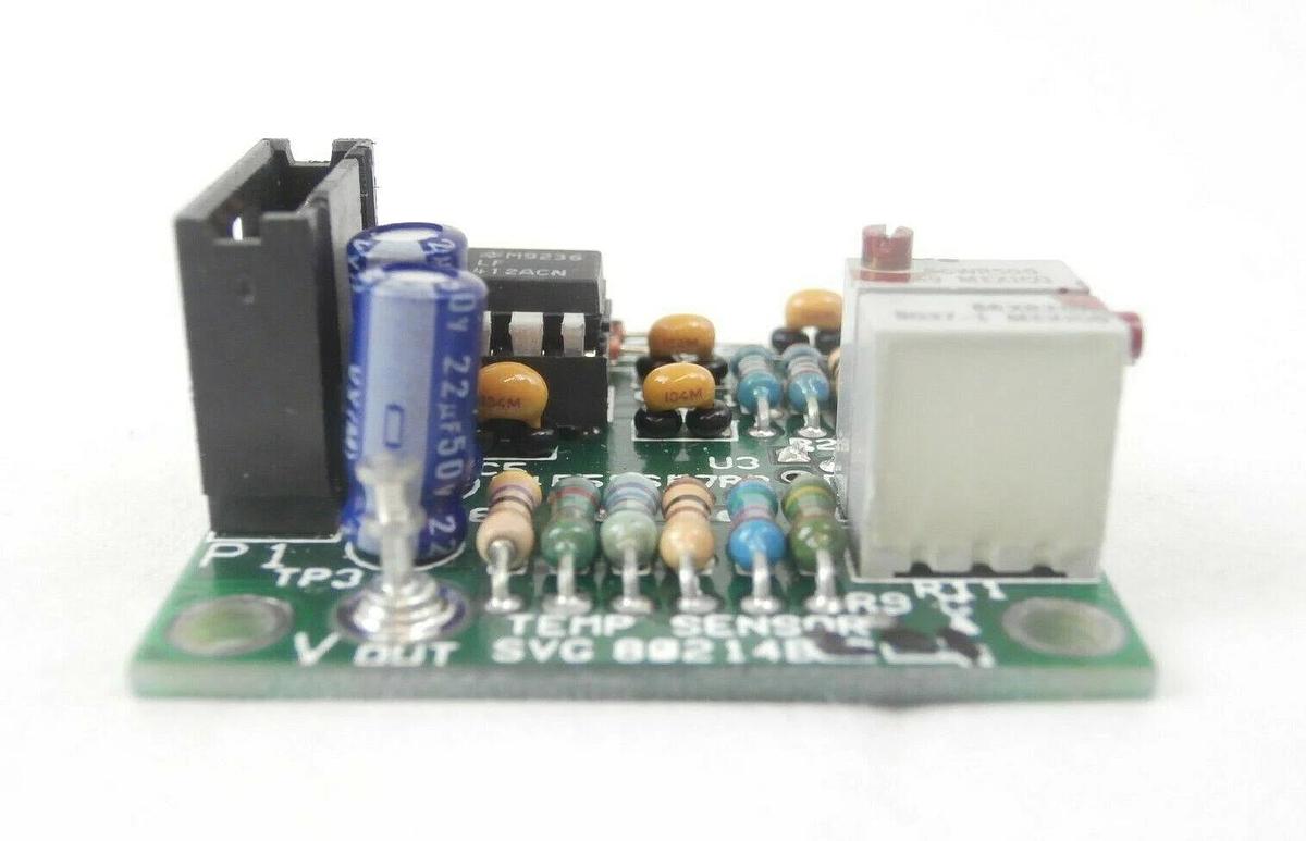 Used SVG Silicon Valley Group 80214B201 Temperature Sensor PCB 80214B 90S Working