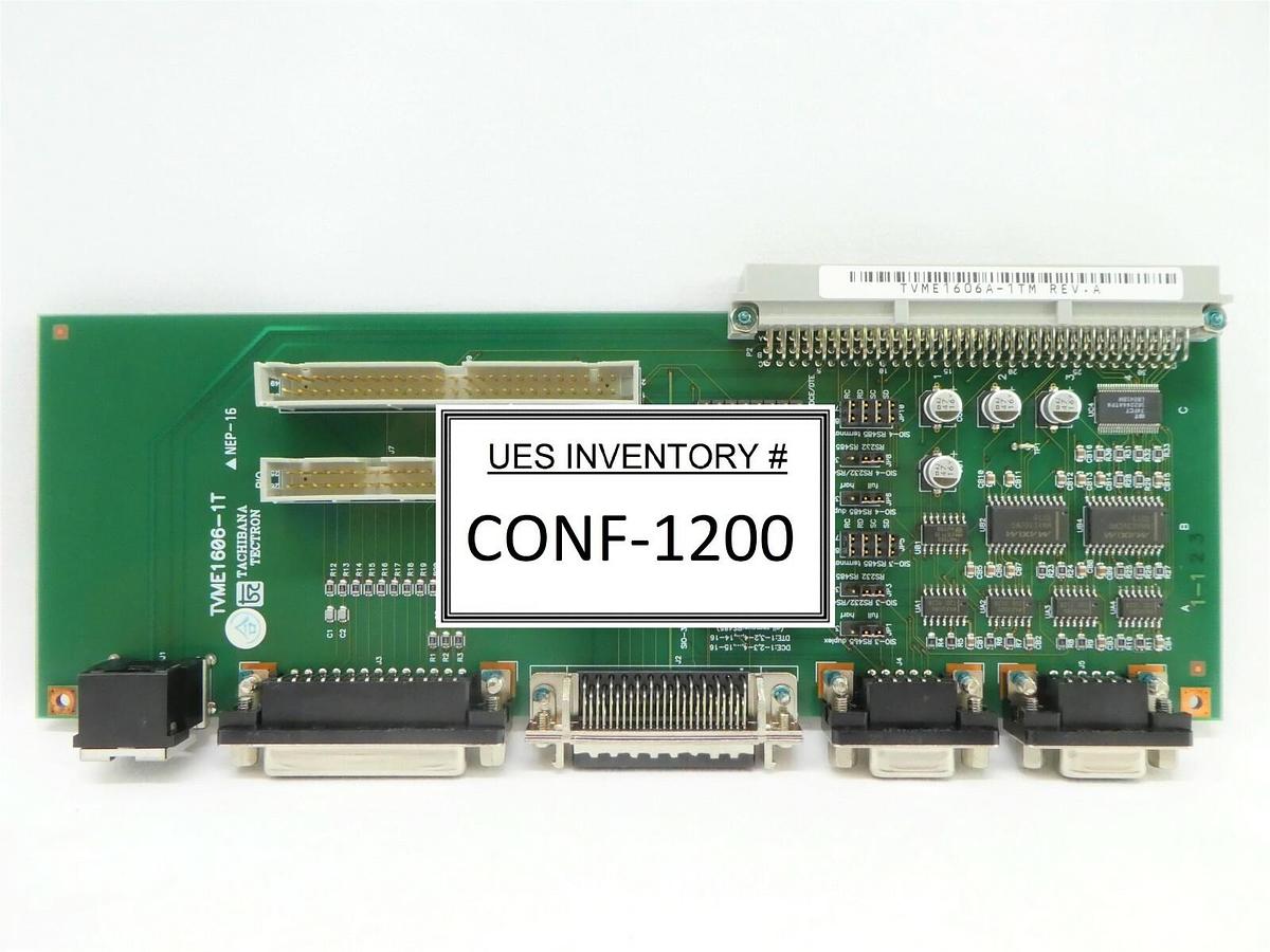 Used Tachibana Tectron TVME1606-1TM Interface PCB TVME1606-1T JEOL JWS-7555S Working