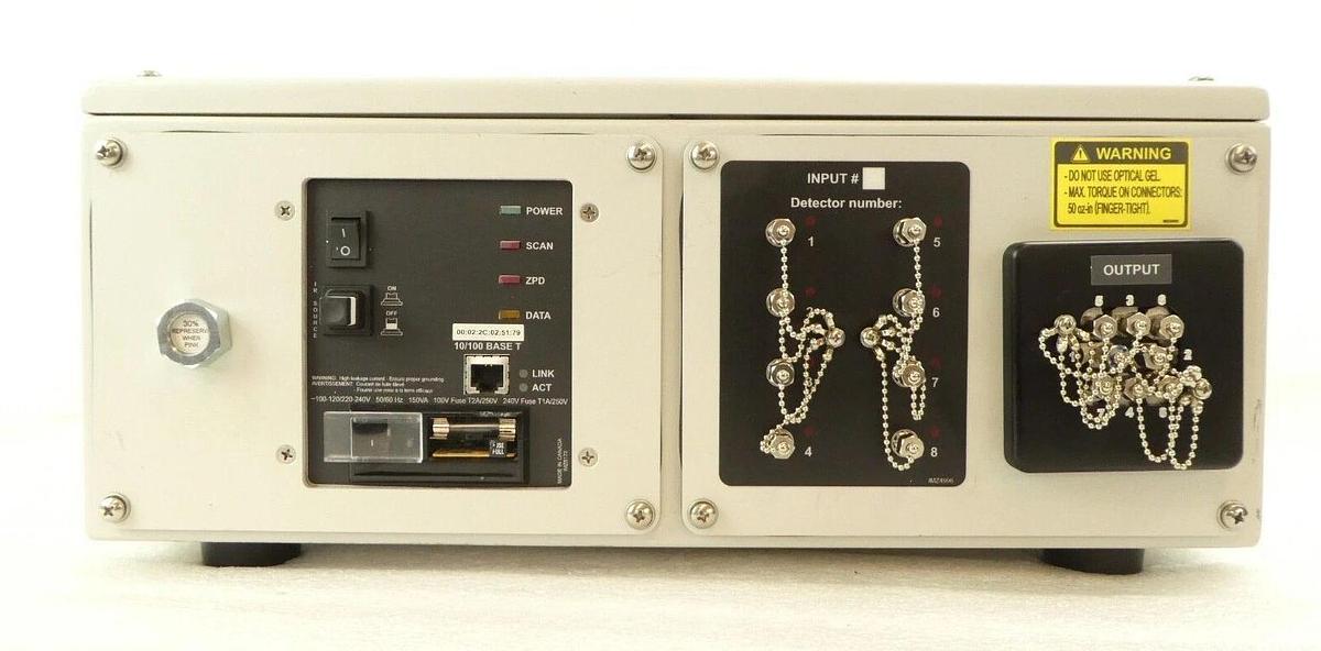 Used ABB FTPA2000-260 FT-NIR Fiber Optic Measurement Process Analyzer Unit Untested