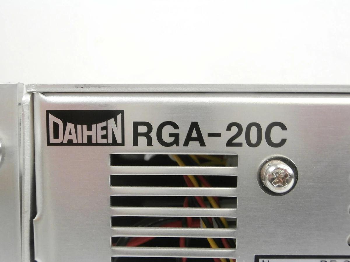 Used Daihen RGA-20C-V RF Power Generator TEL Tokyo Electron 3Z39-000002-V1 Working