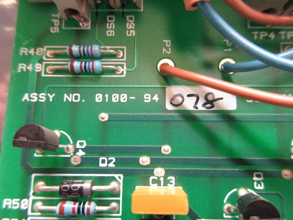 Used AMAT Applied Materials 0100-94078 Argon/Oxygen Bleed and Charge PCB Working