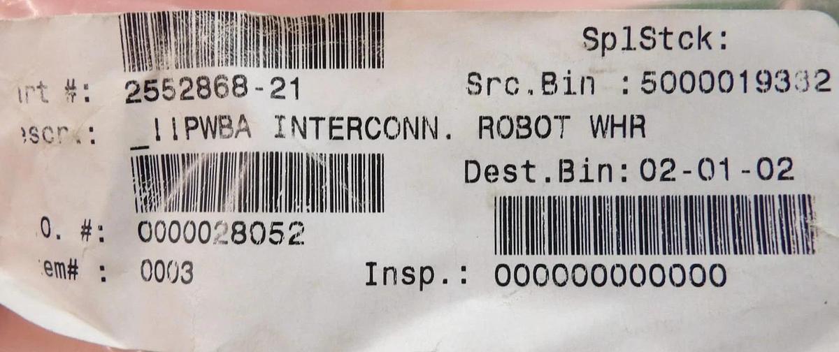 ASM 2552868-21 Robot Interconnect Board PCB Reseller Lot of 3 New Surplus