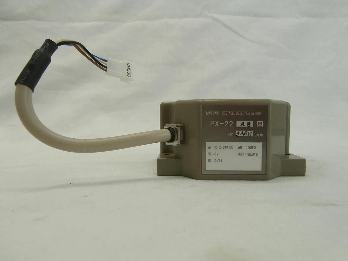 Used Sunx Sensors PX-22 AS Obstacle Detection Sensor Lot of 4 Shinko VHT5-1-1 Used