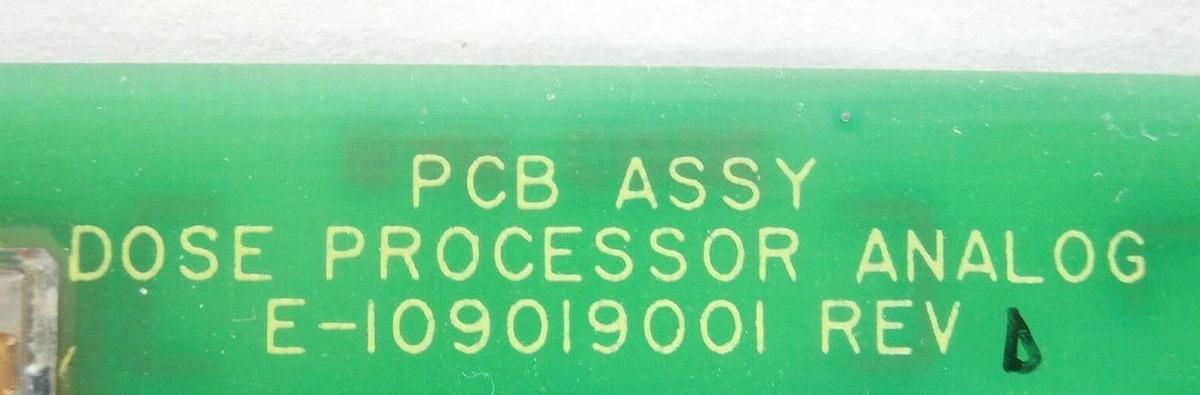 Used Varian E-109019001 Dose Processor Analog PCB E109019001 Working Surplus