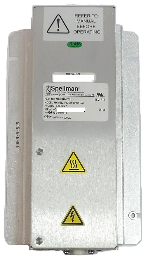 Used Spellman MX8PN24/621 Power Supply MX8PN24/621AB (5009791 A) AB Sciex Working
