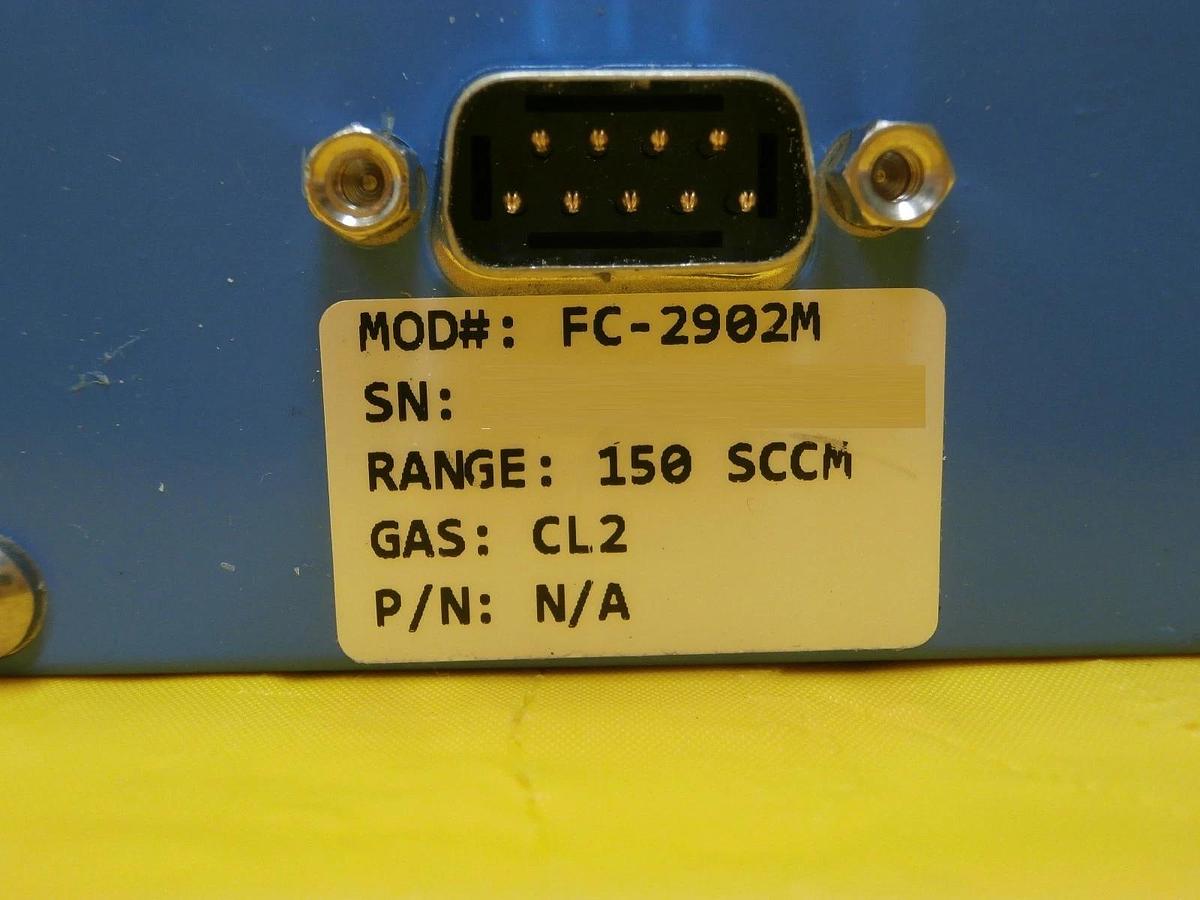 Refurbished Millipore FC-2902M Mass Flow Controller MFC Tylan 2900 150 SCCM Cl2 Refurbished