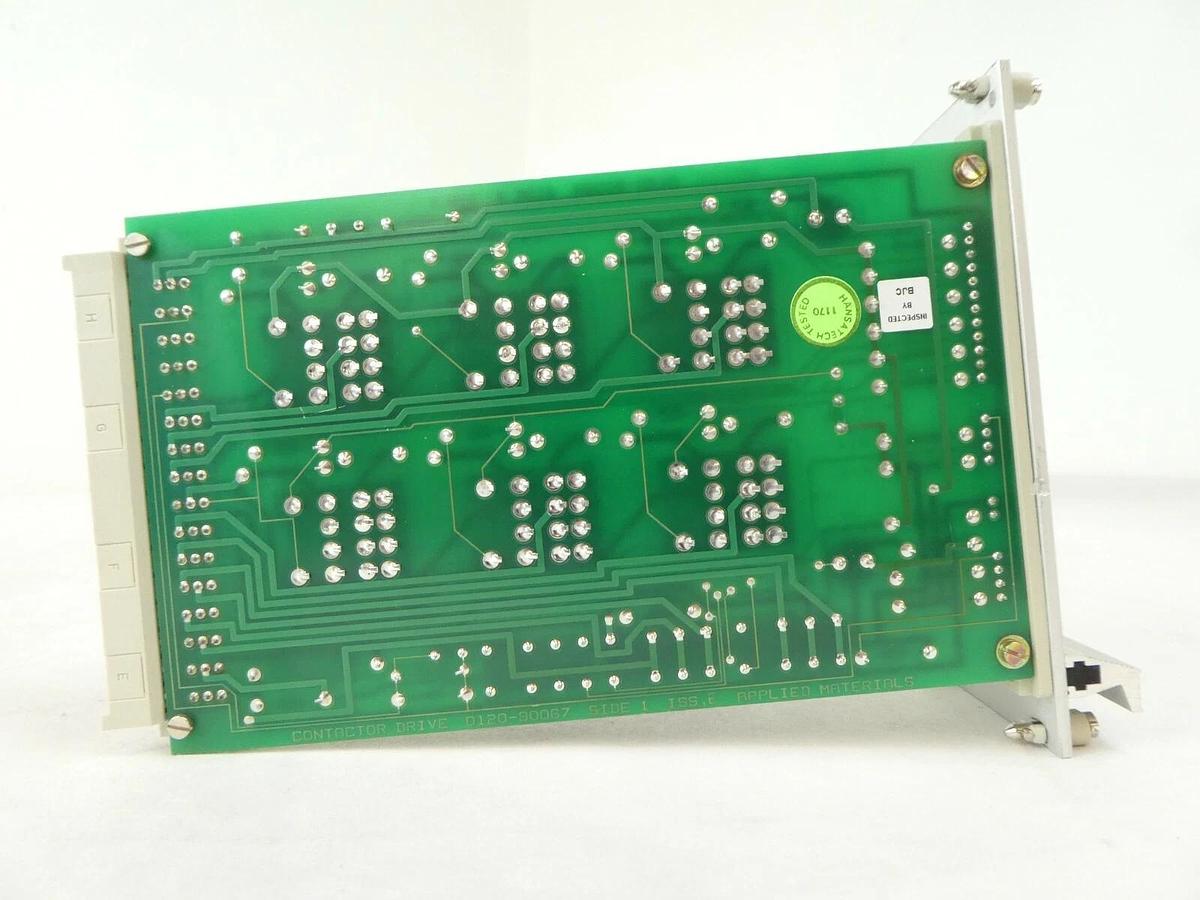 Used AMAT Applied Materials 0100-90385 Contactor Drive PCB Card XR80 Working