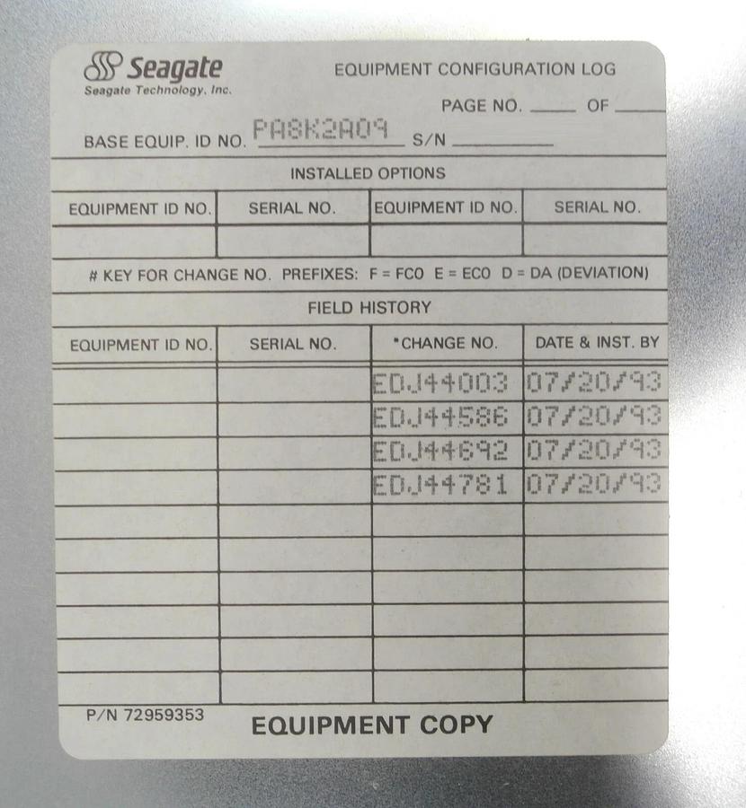 Used Seagate 967001-002 Sabre HD800 Expansion Module KLA-Tencor 780-042772-00 Working