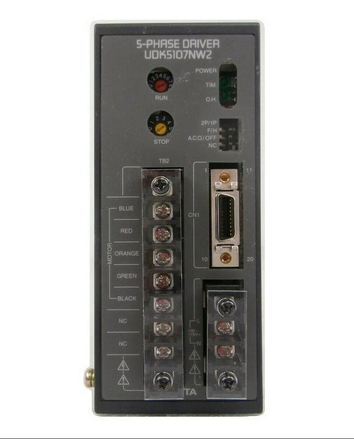 Used Oriental Motor UDK5107NW2 5-Phase Driver VEXTA Working Spare
