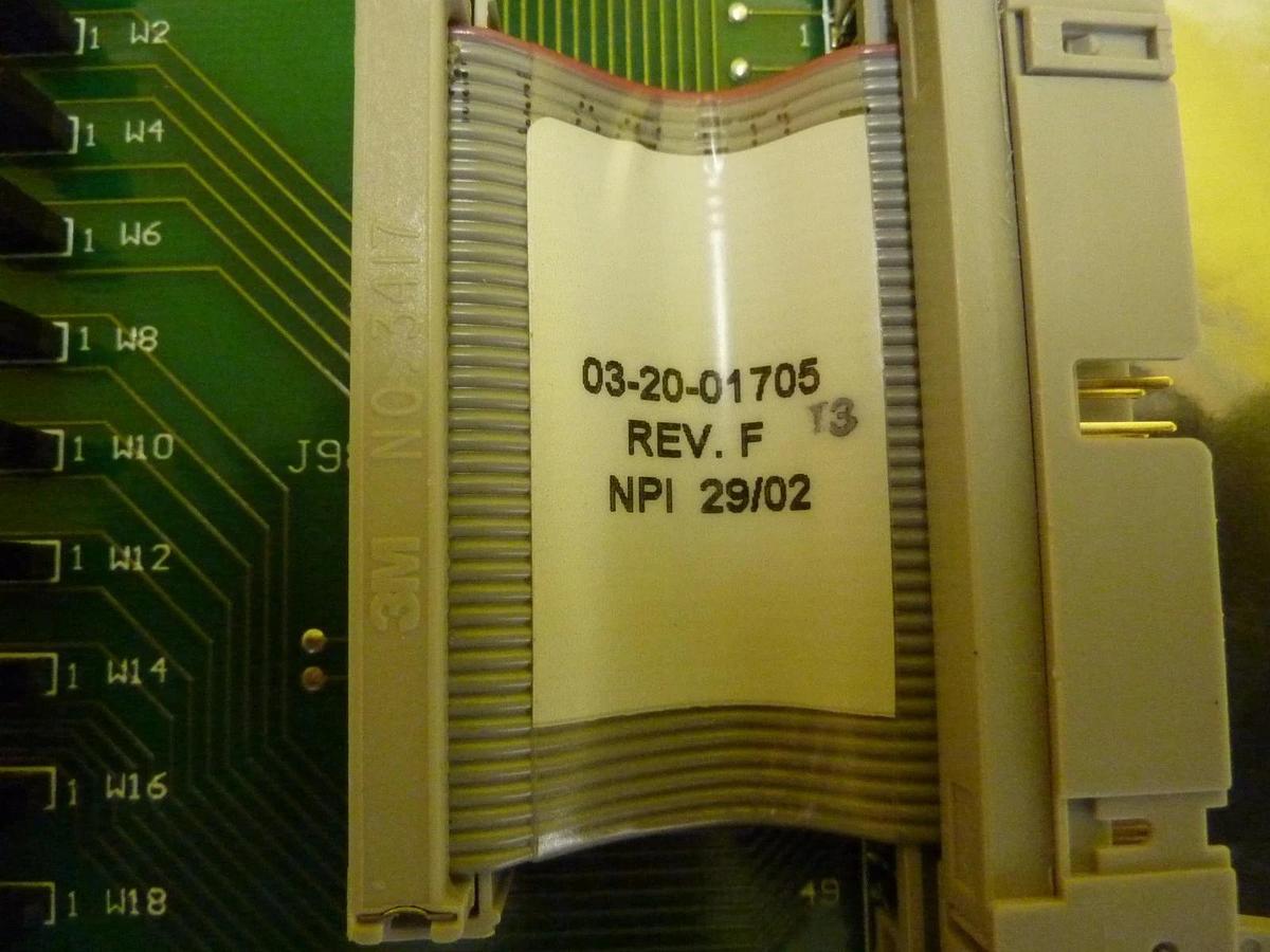 Used Ultratech Stepper 03-20-01705-02 General I/O Transition PCB Card Rev. J Used