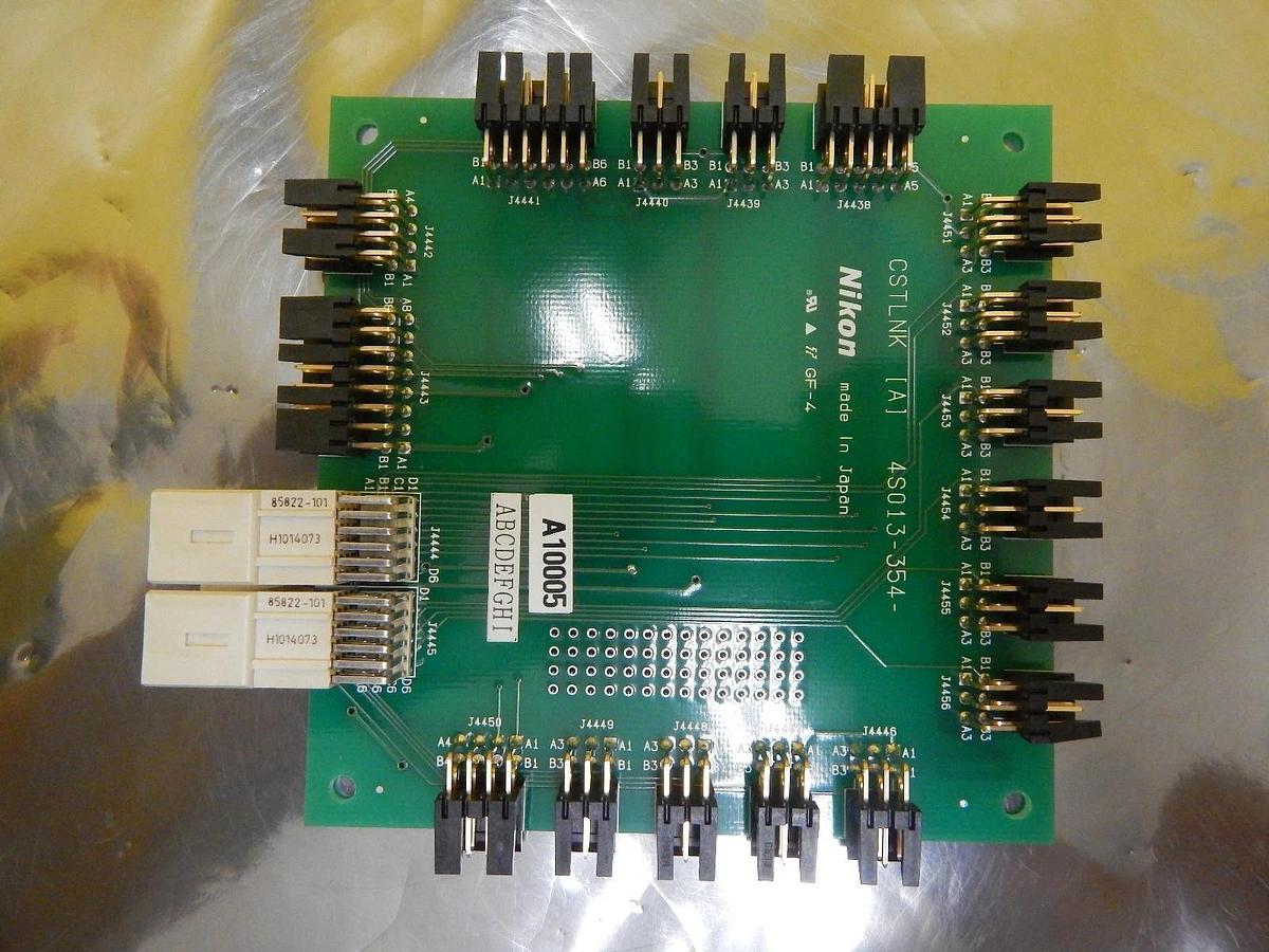 Used Nikon 4S013-354 Cassette Elevator Interconnect Board CSTLNK [A] PCB Used Working