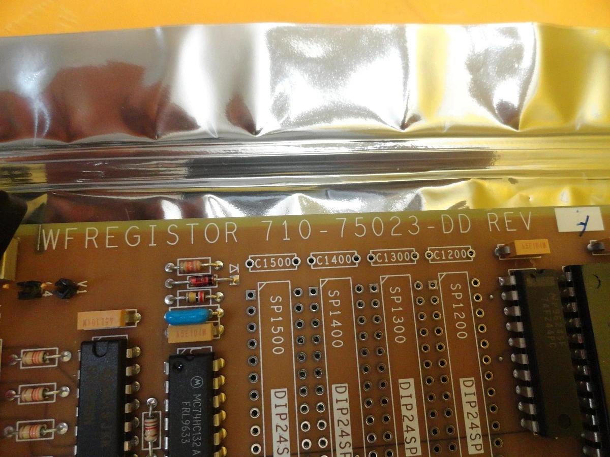Used Orbot Instruments 710-75023-DD WFREGISTOR REG PCB Card AMAT WF 720 Used Working