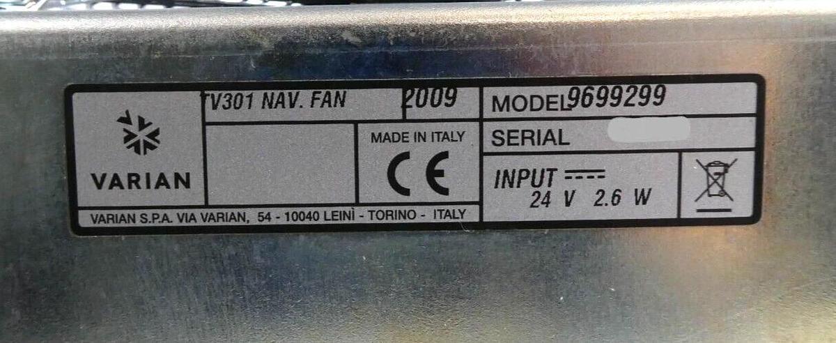 Used TV-301 NAV Varian 9698918S003 Turbo Pump UltrafleXtreme Spectrometer Working