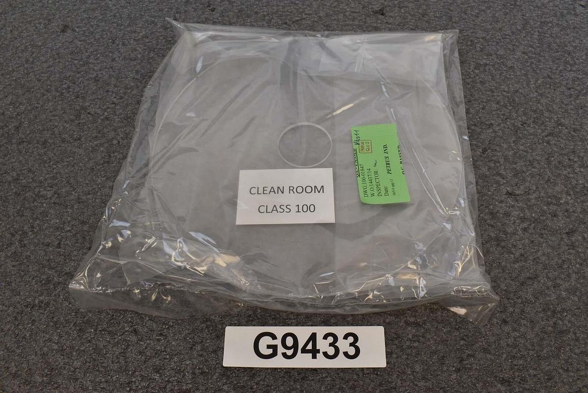 Used Gasonics 6932000 Quartz Donut 9.5in 8in