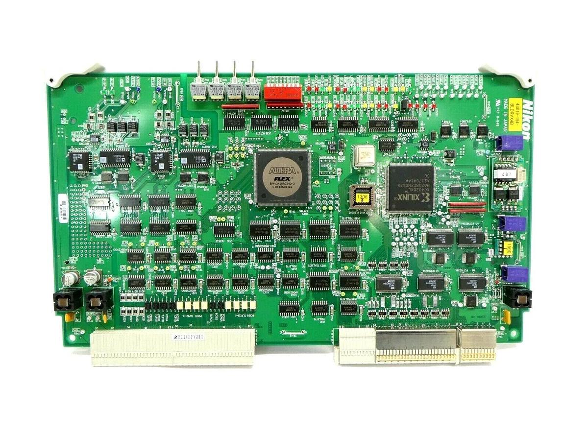 Used Nikon 4S019-154 Processor Control PCB Card BLDRVX4B NSR-S307E DUV Scanning Spare