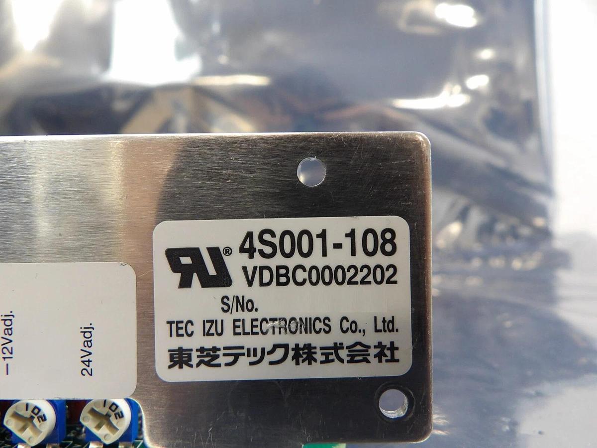 Used Tec Izu Electronics VDBC0002202 Power Supply Card Nikon 4S001-108 NSR Working
