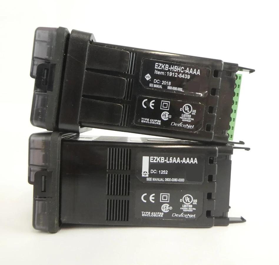 Used Watlow PM6C3FJ-5AAAAHQ EZKB-H5HC-AAAA Temperature Controller Lot of 5 Working