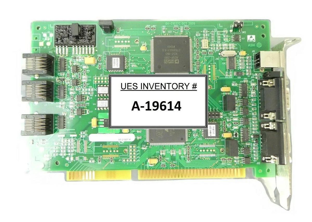 Used ASM Advanced Semiconductor Materials 03-21037 Network Processor PCB Card Working