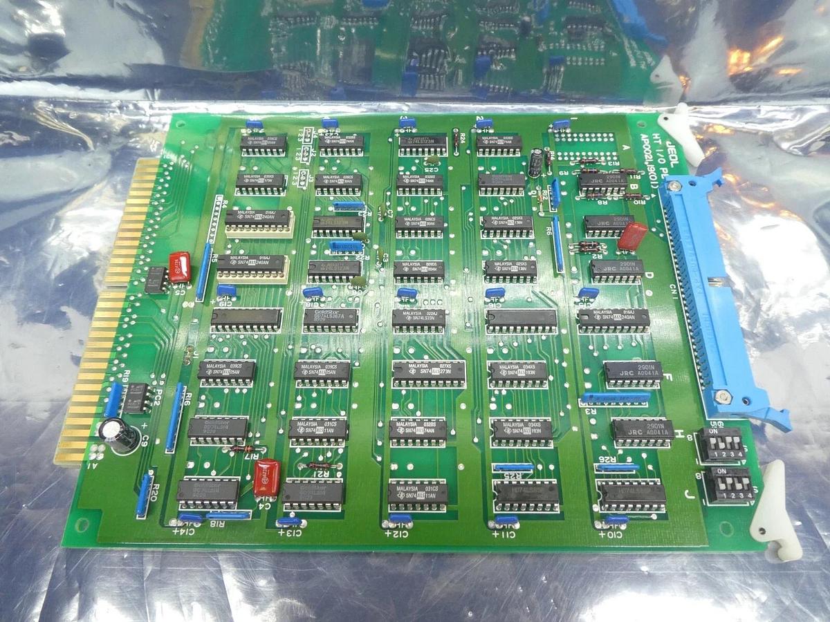 Used JEOL AP002119(01) I/O PCB Card HT I/O PB JSM-6300F SEM Working Surplus