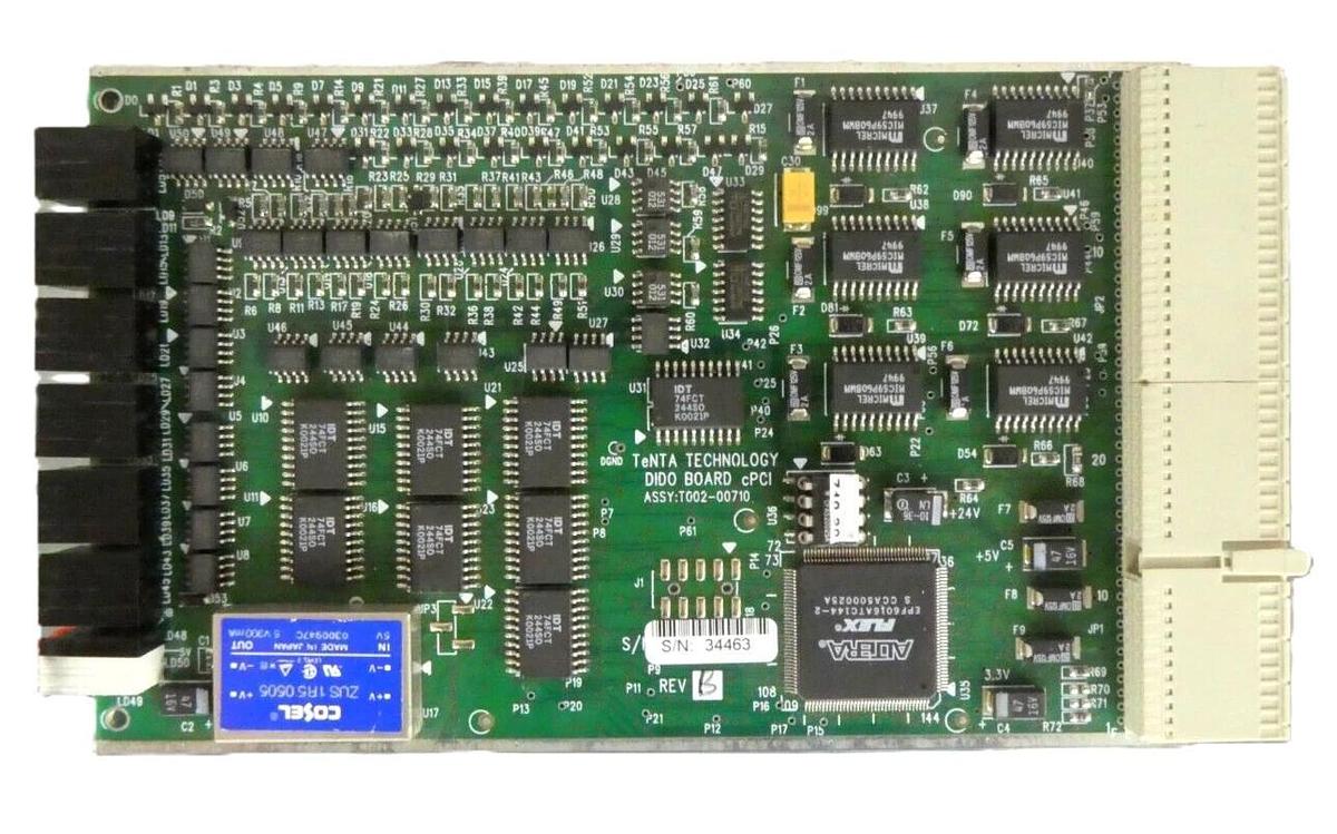 Used Tenta Technology T002-00710 DIDO Board CPCI AMAT 0660-00222 Working Surplus