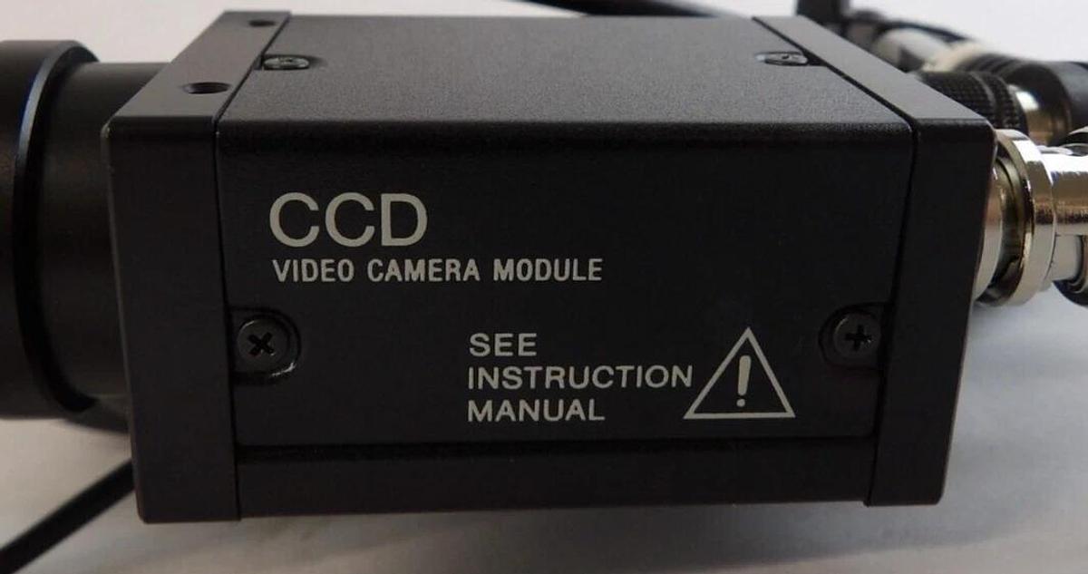 Used Sony XC-ST50 CCD Camera w/Moritex Light Spot MCEC-CW8 Lot of 2 RXP-1200 Surplus