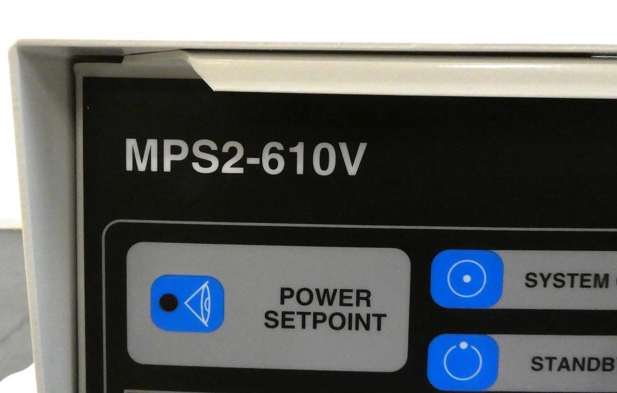 Used Nordson 1605254 UV Curing Systems MPS2-610V CoolWave 2 CW2 610V Working Surplus