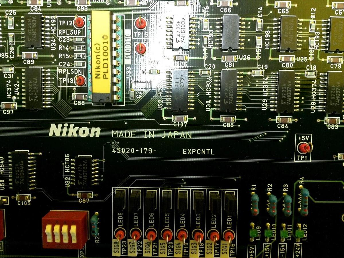 Used Nikon 4S020-179 PLD Controller PCB Card EXPCNTL NSR Series Working Surplus