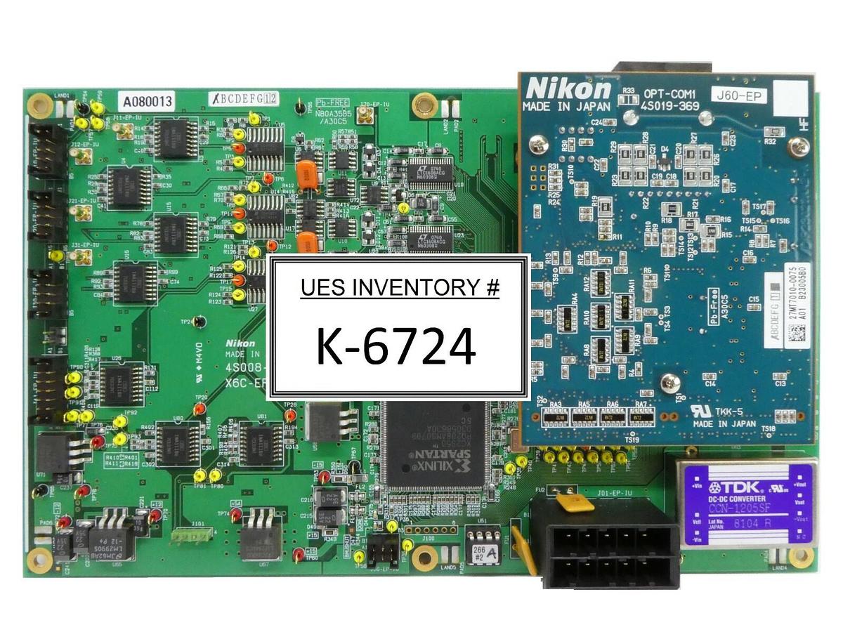 Used Nikon 4S008-529-1 Relay Communications Board PCB X6C-EPBODY NSR-S610C Spare