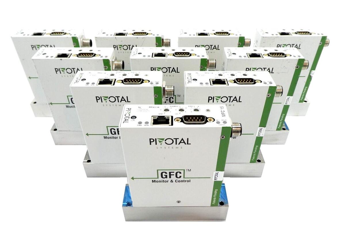 Used Pivotal Systems GFC Mass Flow Controller MFC 32-02154 32-02131 Lot of 10 Working