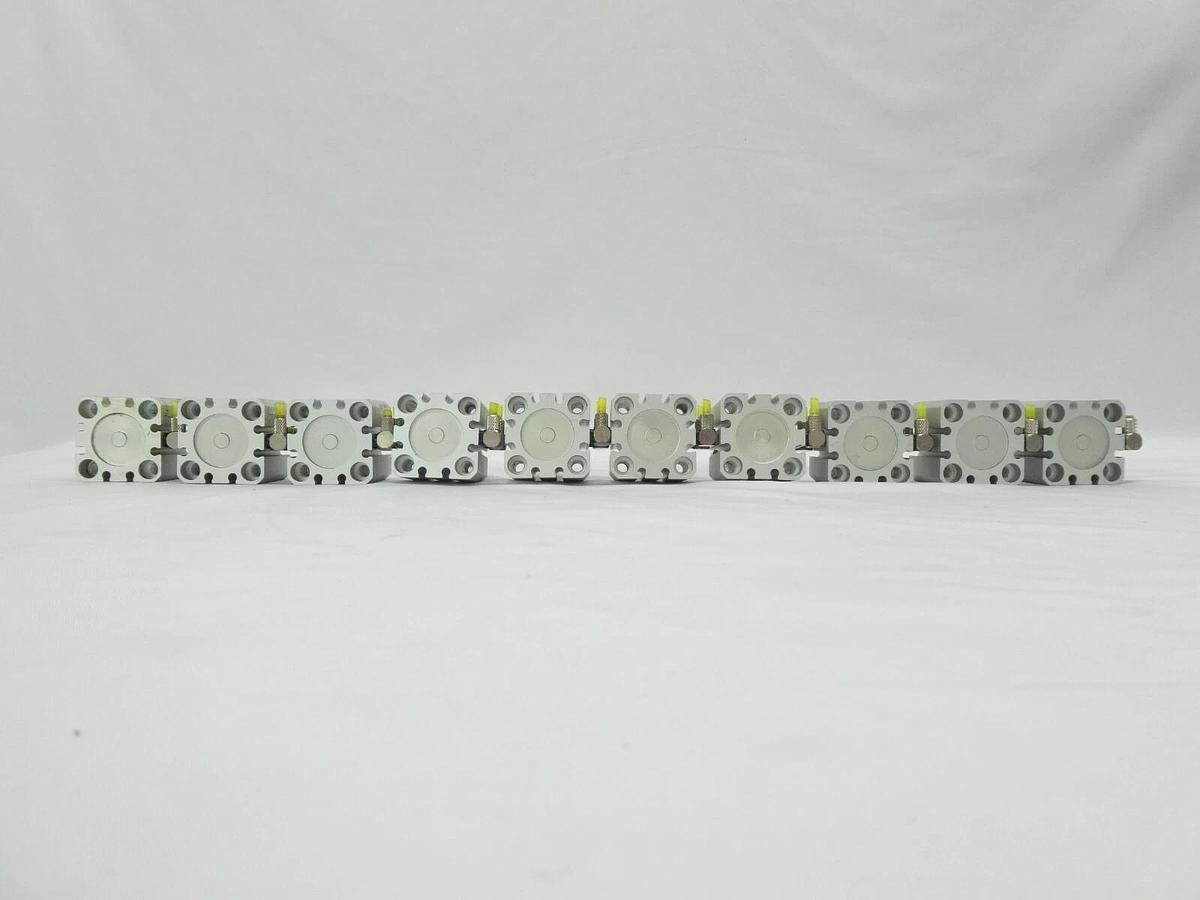 Used SMC CQSB25-15D Compact Cylinder CQS Reseller Lot of 10 TEL Lithius Working Spare