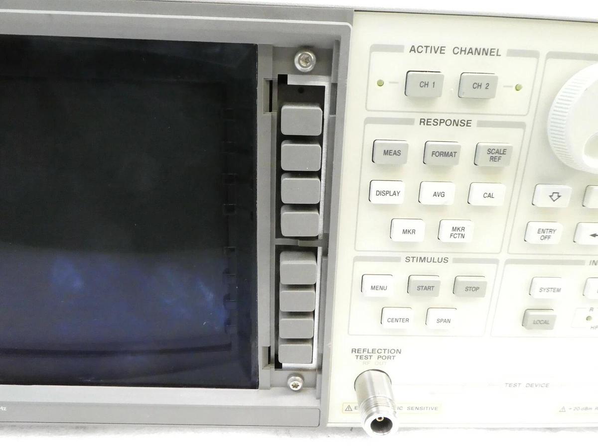 Used HP Hewlett-Packard 8752C RF Network Analyzer 300 kHz-1.3 GHz Tested Working