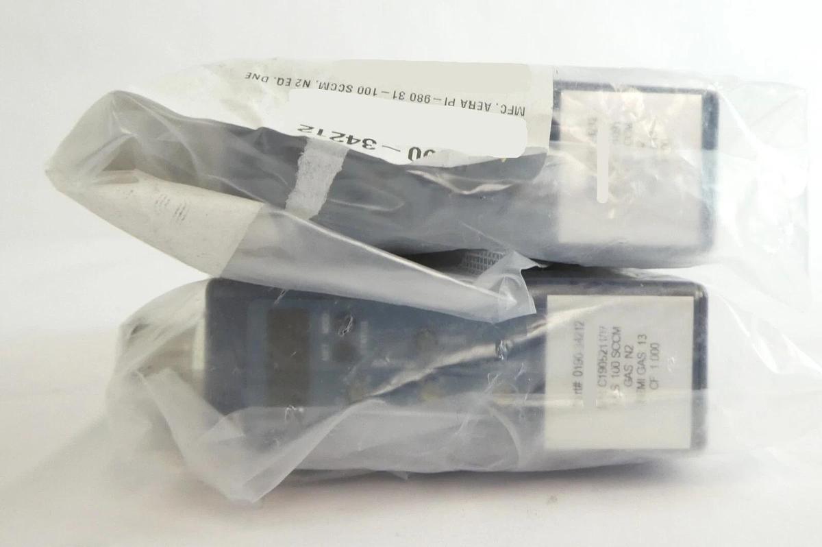 Aera FCPI980CBAXDIDJAA Mass Flow Controller MFC AMAT 0190-34212 Lot of 4 New