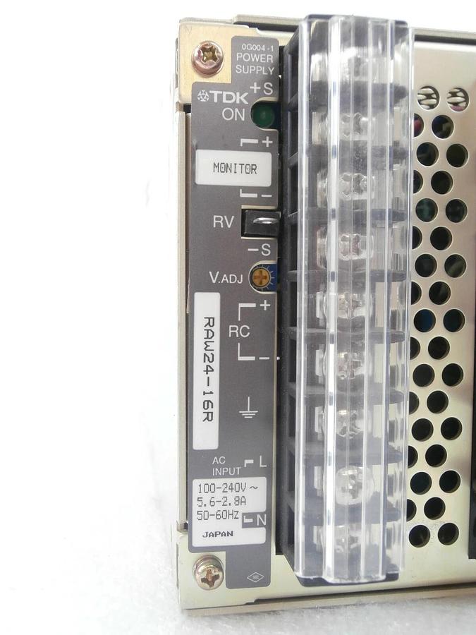 Used TDK RAW24-16R Power Supply Nikon NSR-S205C Step-and-Repeat Working Spare