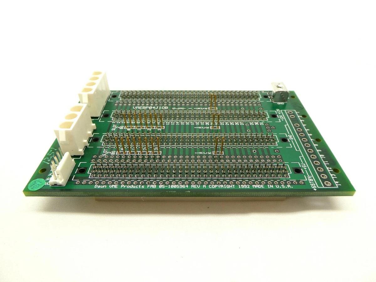 Used Dawn VMEBP04J1OB Backplane VME Board PCB Lam Research FPD Continuum Spare
