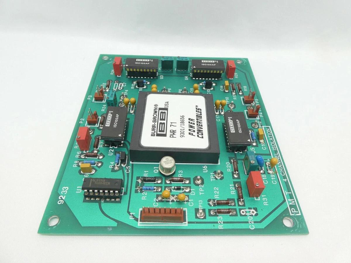 Used PMT Plasma Materials Technology AW-093 4 Channel Isolation PCB Rev. B Working