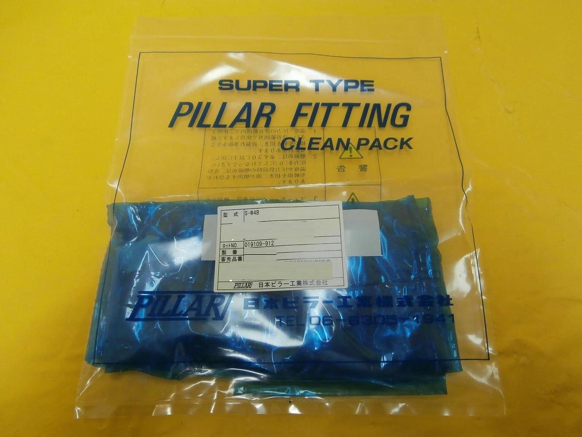 Nippon Pillar Fitting S-W4B 019109-912 Reseller Lot of 5 10 Packs New Surplus