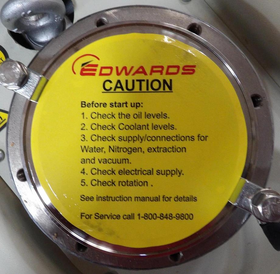 Refurbished iGX6/100L Edwards NRB246358 Vacuum Pump IGX6 100L Manufacturer Refurbished