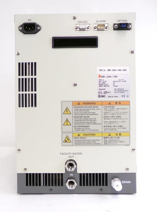 Used SMC INR-244-745 Water-Cooled Thermoelectric Bath THERMO-CON Spare Surplus