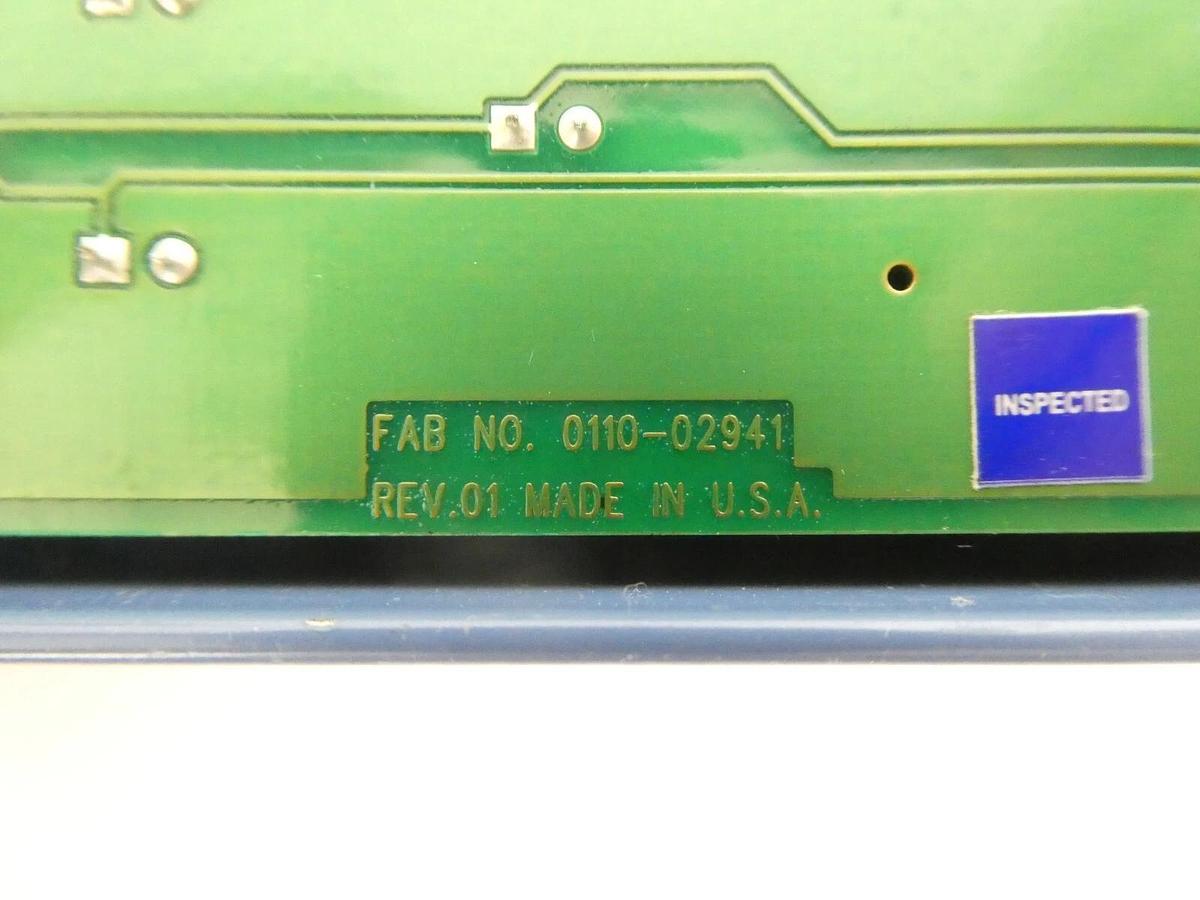 Used AMAT Applied Materials 0110-02941 Slit Valve Interface PCB Assembly Working