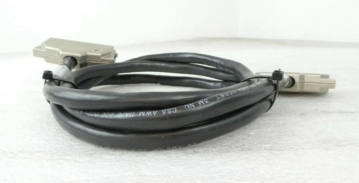 Used Equipe Technologies Prealigner Cable Set of 2 2-02-011-07 2-02-012-07 Working