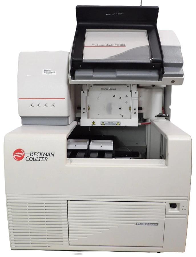Used Beckman Coulter 391610 ProteomeLab PA 800 Enhanced Complete Untested Surplus