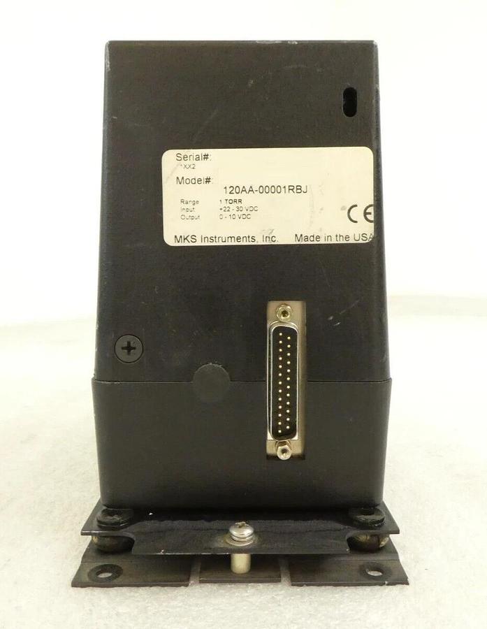 Used MKS Instruments 120AA-00001RBJ Baratron Capacitance Manometer Working Surplus