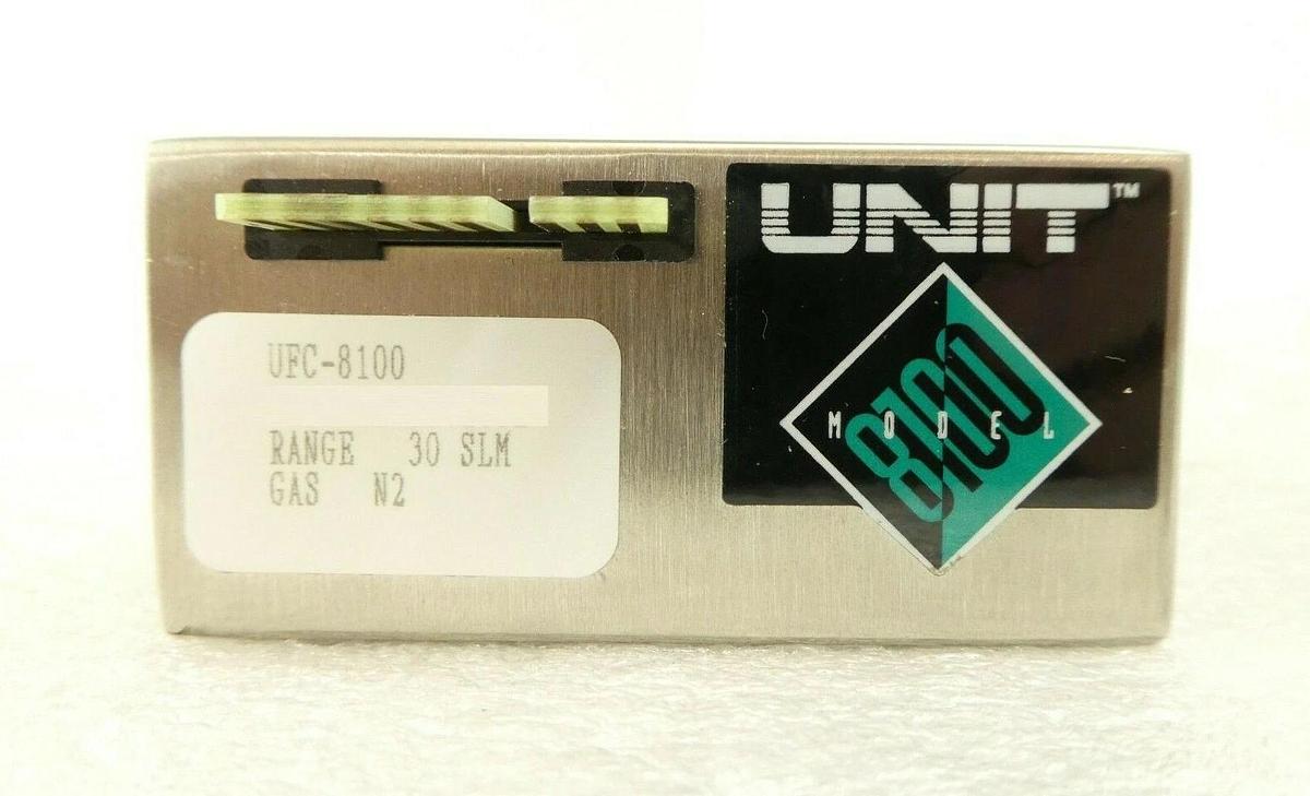 UNIT Instruments UFC-8100 Mass Flow Controller MFC 30SLM N2 Mattson 37100440 New
