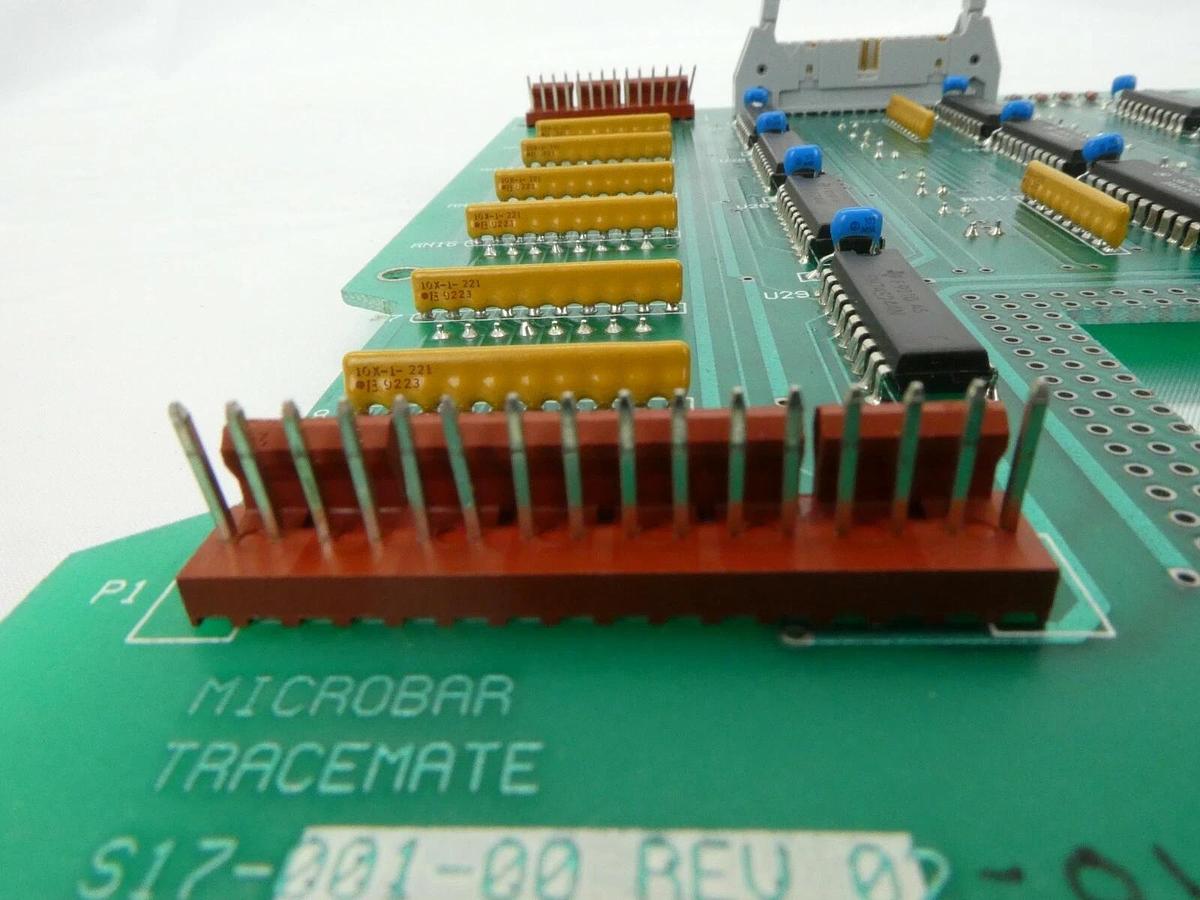 Used Microbar Systems S17-001-00 Trackmate Operator Input Panel PCB Rev. 02-01 Spare