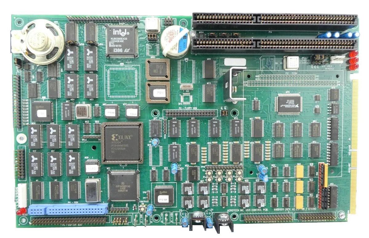 Used Aerotech 690D1511 U511 Control PCB ESP799/EFN192 UNIDEX 511 Working Surplus