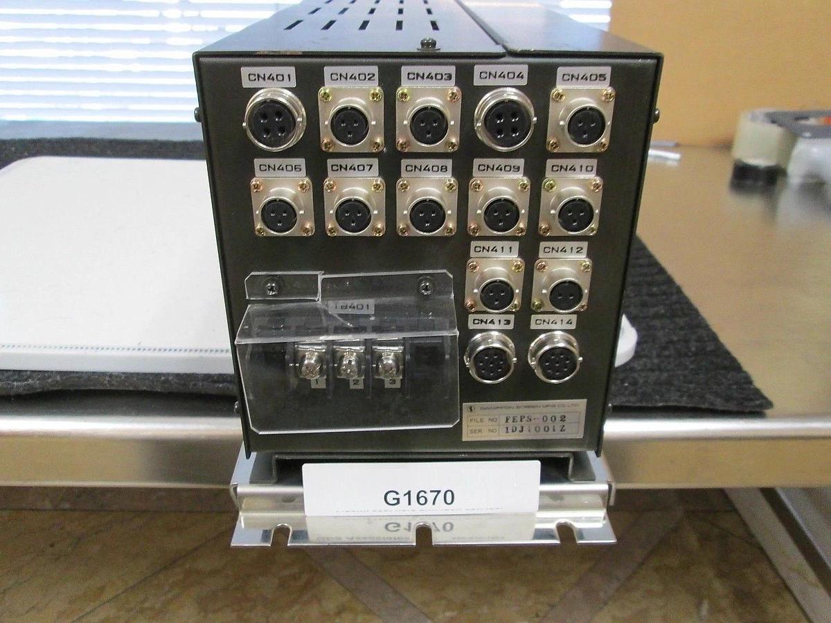 Used DNS Dainippon Screen FEPS-002 Electronics Junction Box Used Working