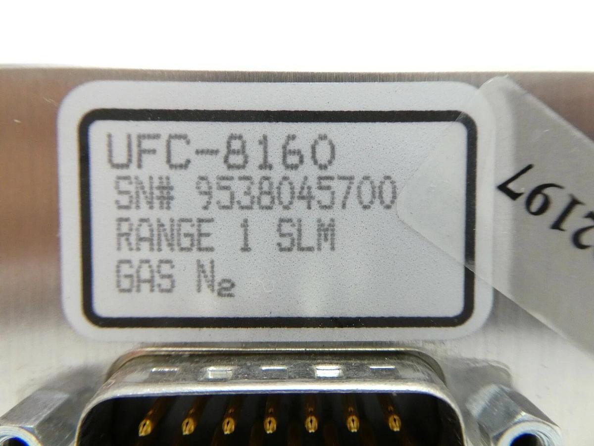 Used UNIT Instruments UFC-8160 Mass Flow Controller MFC 1 SLM N2 Missing Screws Spare