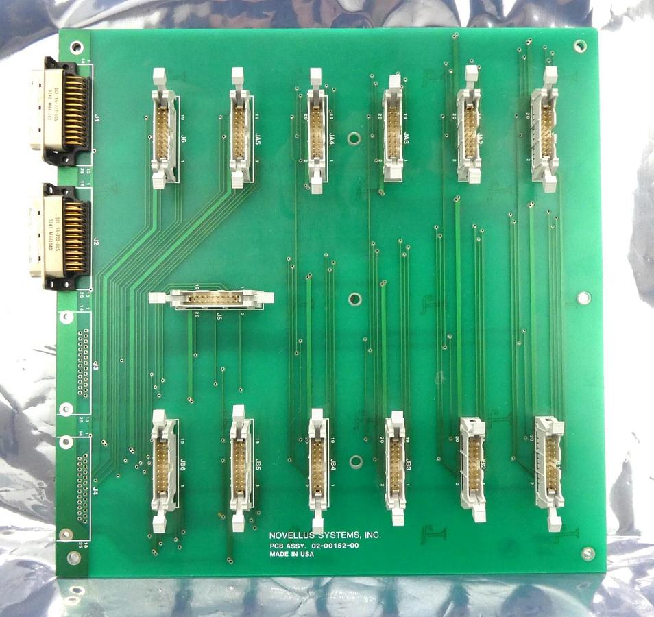 Used Novellus Systems 02-00152-00 Wiring Interface PCB Assembly Working Surplus